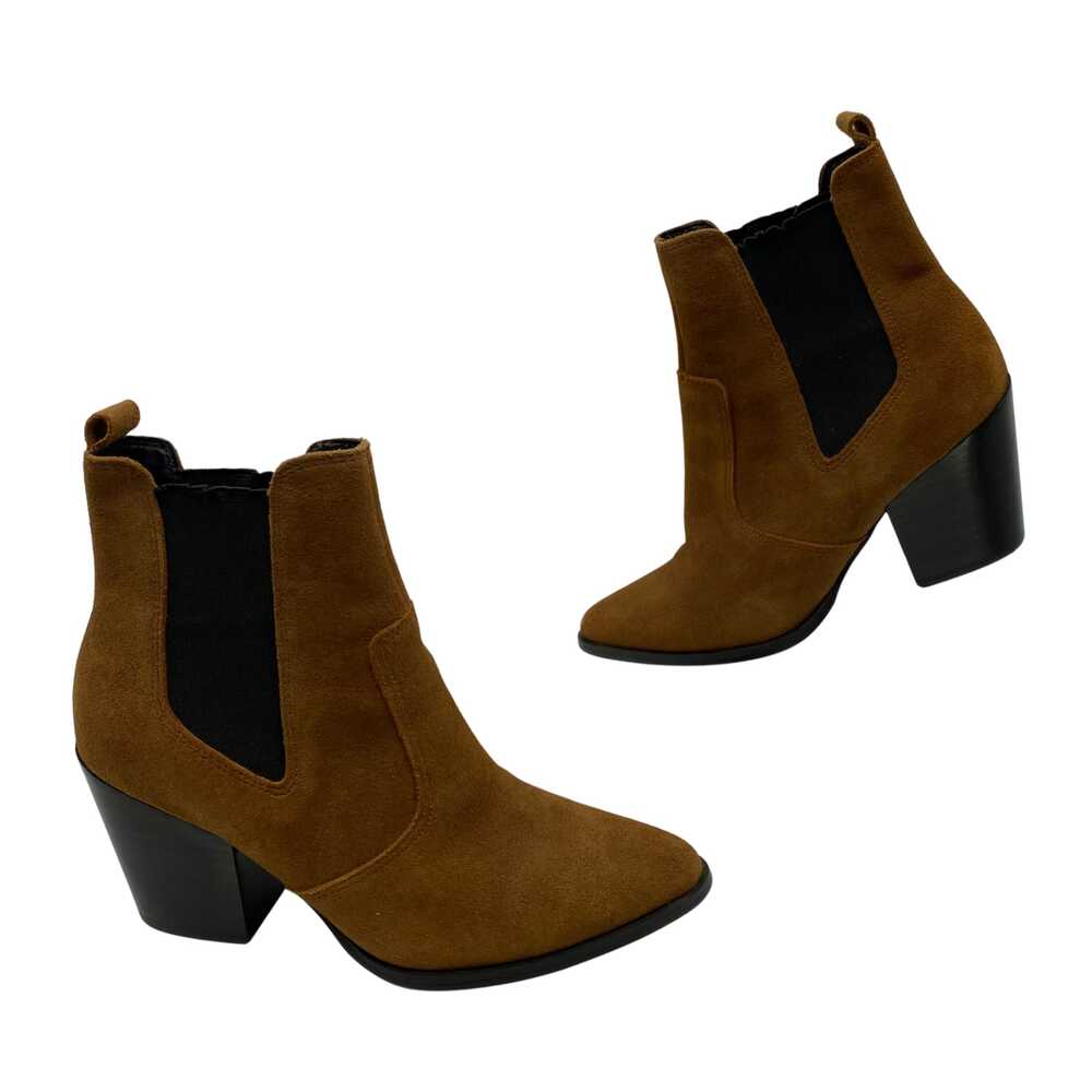 Steve Madden Brown Ankle Boots Pointed Toe | Womens 6